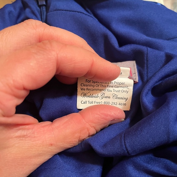 Jovani Royal Blue Gown - Picture 15 of 15